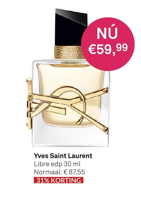 yves saint laurent libre aanbieding